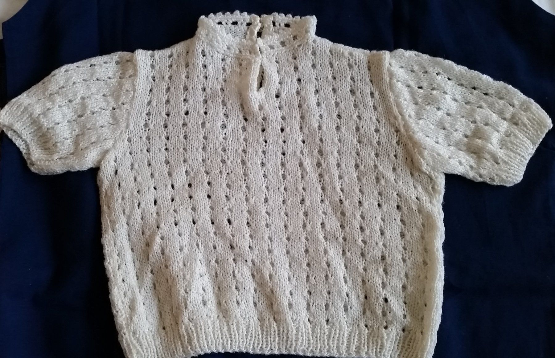 Maglioni & Felpe: Kinder Pullover gehäkelt türkis, weitere handgestrickte... – Usato da Herrliberg venduto da AlexandraBopp 8