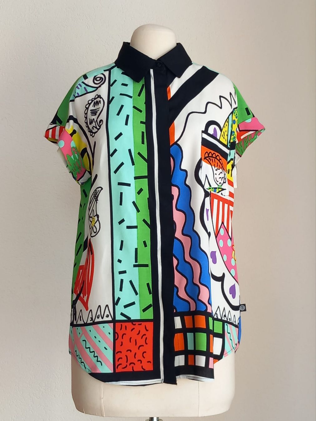 Desigual Camicette: Neue Bluse von Desigual Gr. XS – Nuovo (secondo la descrizione) da Winterthur venduto da Jopf1 1