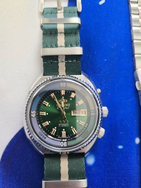 Orologi: Vintage Orient Three Star Automatic Diver | 43mm  – Usato da Brig venduto da ale_9s7w 1