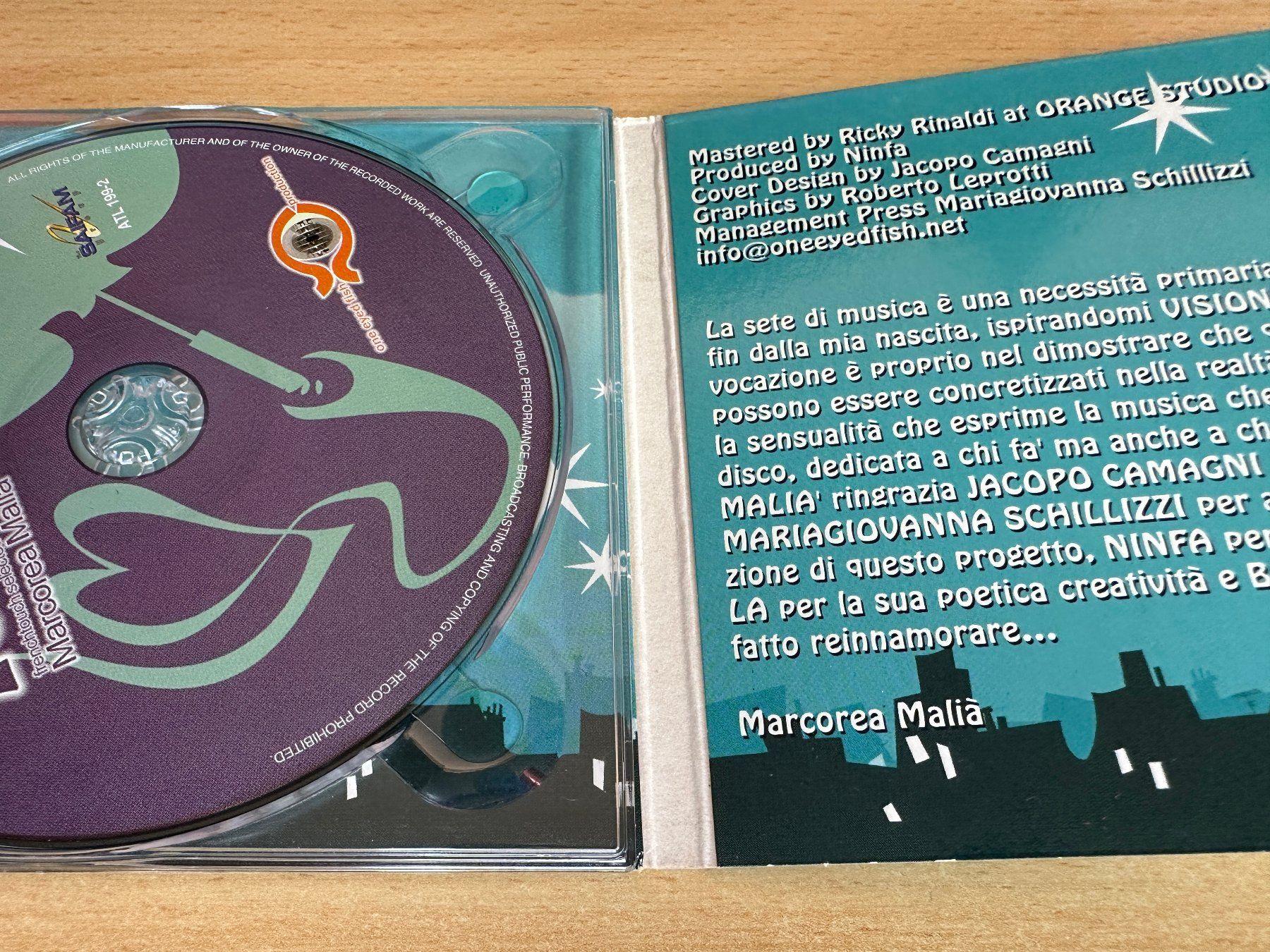 CD: Various – Orea Malià Presents: Icon – Usato da Rikon im Tösstal venduto da Alpenmutz 2