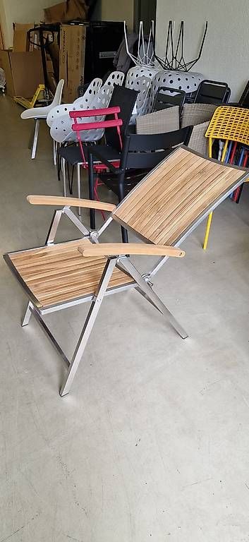 Sedie: Gartenstuhl Klappbar Teak 50% Rabat – Usato da Lützelflüh-Goldb venduto da Rampenverkauf_72_ 4