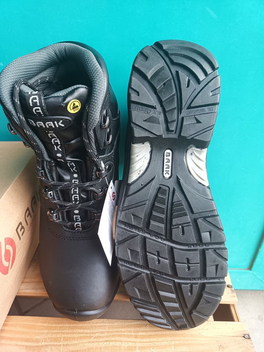 Scarpe da uomo: Baak Sicherheitsschuhe S3 SRC ESD 41 – Nuovo e nell'imballaggio originale da Oberegg venduto da 19franzi94 6