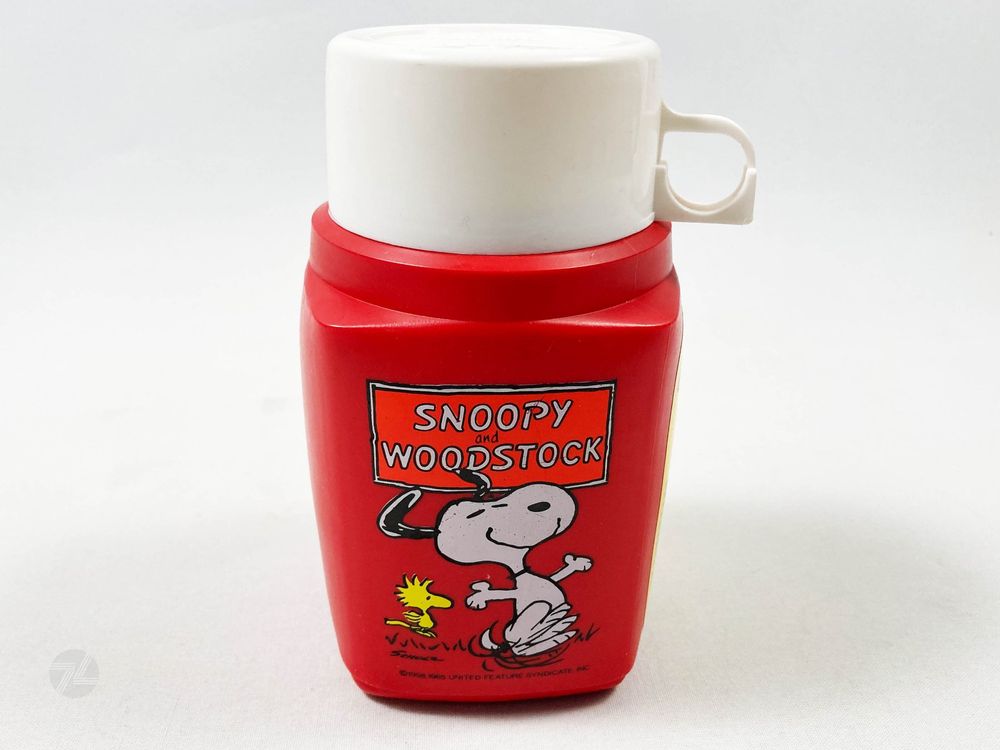 Thermos Gourde Isotherme Vintage Snoopy – Rouge – Occasion