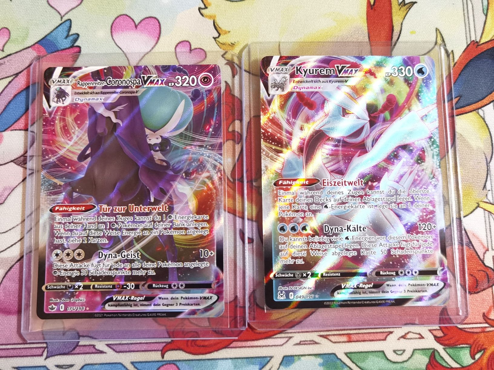Pokémon Carte collezionabili: Pokemon 2 Vmax Karten DE – Usato da Zollikofen venduto da Carrpas