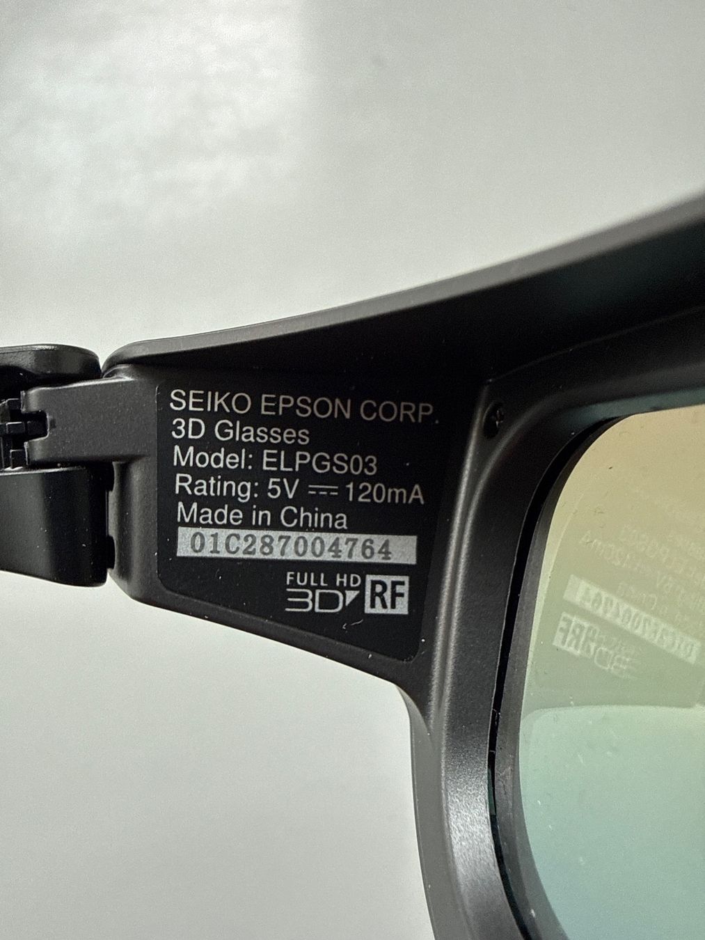 Brillen & Gläser: Epson ELPGS03 3D Glasses – Gebraucht aus Männedorf von bes_jm9w 1