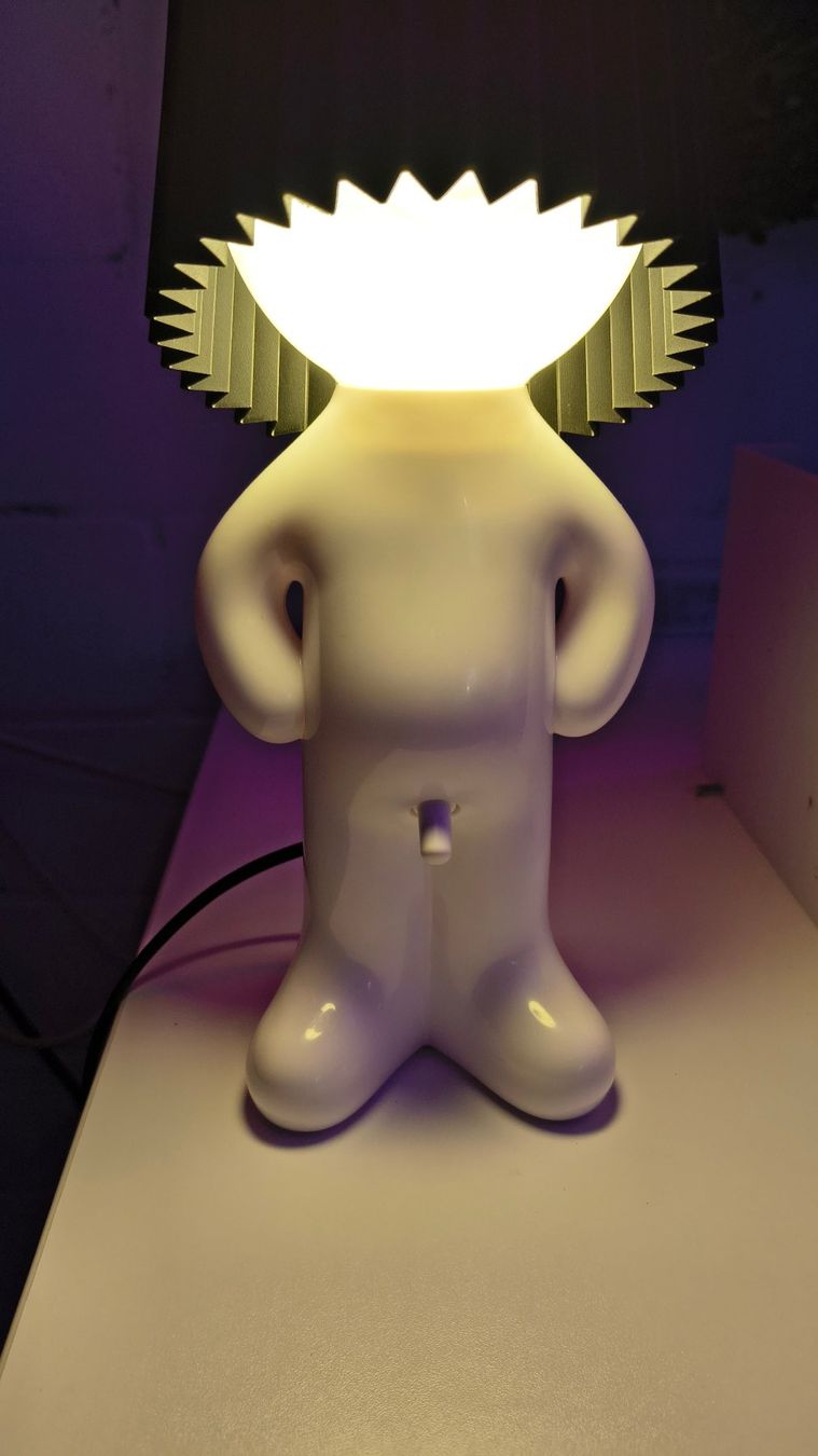 Lampade: Männer Lampe – Nuovo (secondo la descrizione) da Untersiggenthal venduto da Spardoesli