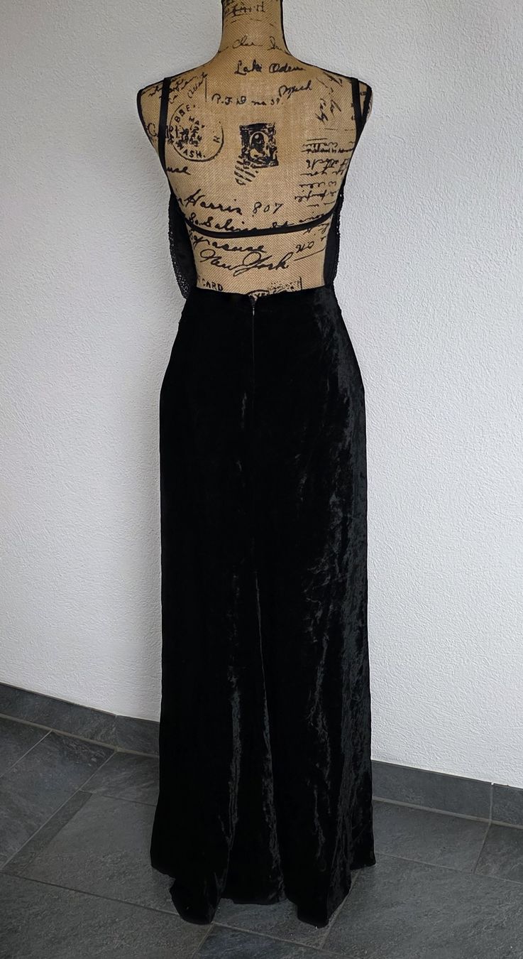 Kleider: Wunderschöne Schwarzes Samt Abendkleid Max Mara – Neu (gemäss Beschreibung) aus Rheinsulz von Gilea 5