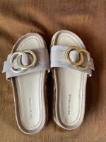 Bruno Premi Pantoletten beige Grösse 38 neu