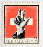 Soldatenmarke 2.WK, Territorial Füs Kp I/171, Wi Ter 332