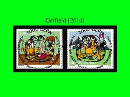 Vollstempel-Serie "Garfield" (2014)