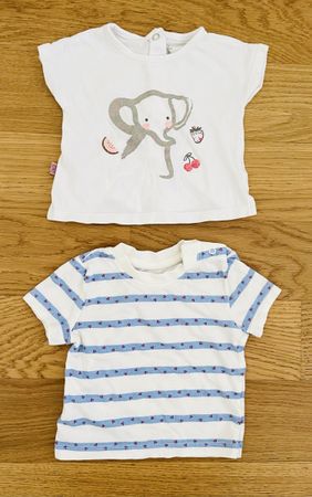 2 T-shirts Taille 62