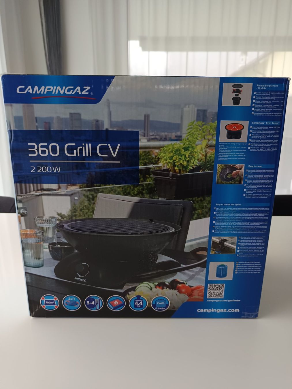 Campingaz Griglie: Neuer Campingaz - 360 Grill CV – Nuovo e nell'imballaggio originale da Rüthi (Rheintal) venduto da Balty