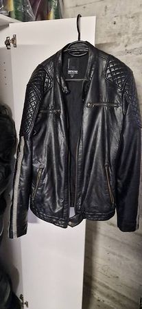 Lederjacke 