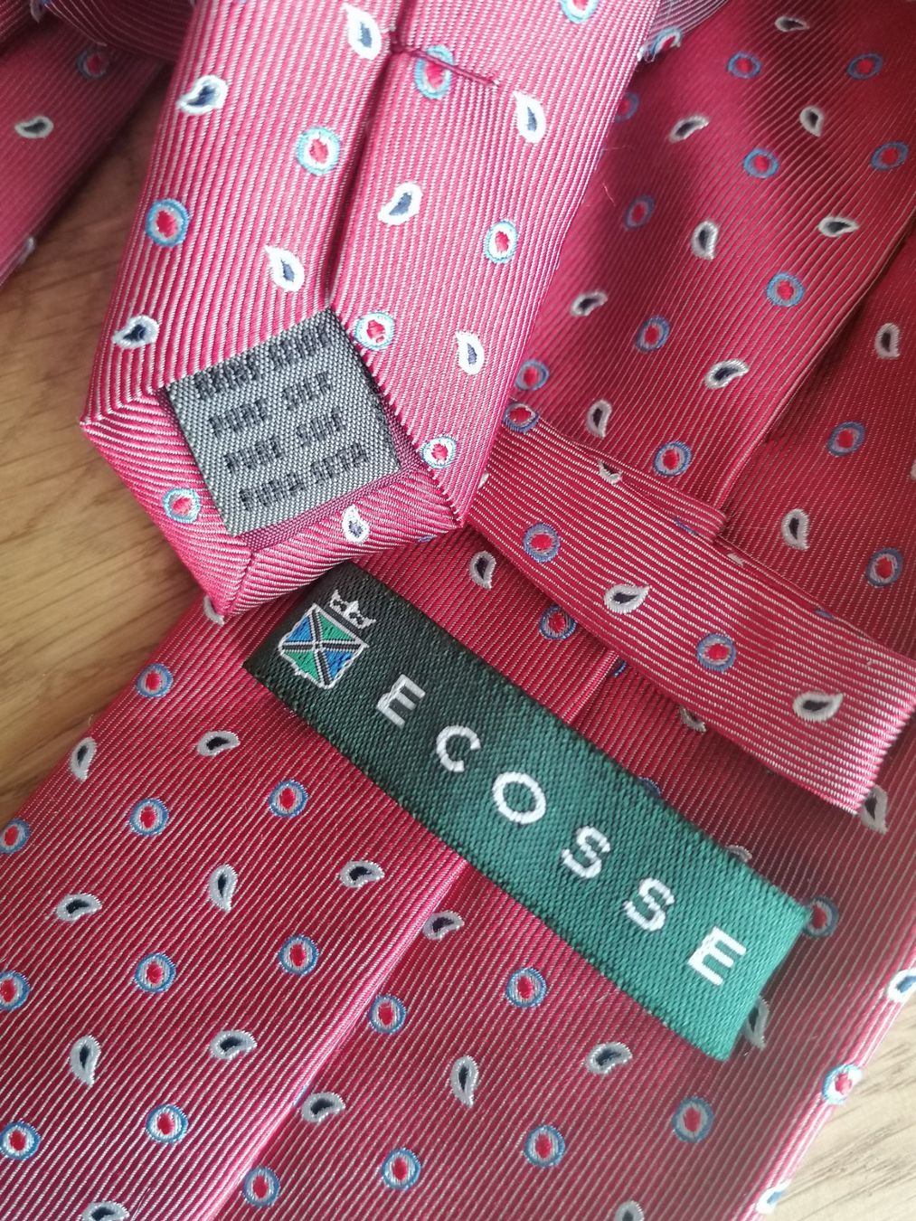 Cravatte: Ecosse Krawatte 100% Seide - Nr. 225 – Usato da Basel venduto da vintagecollector 3