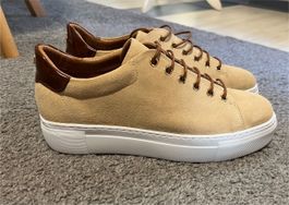 Mos Mosh Wildleder Sneaker in beige Gr. 41