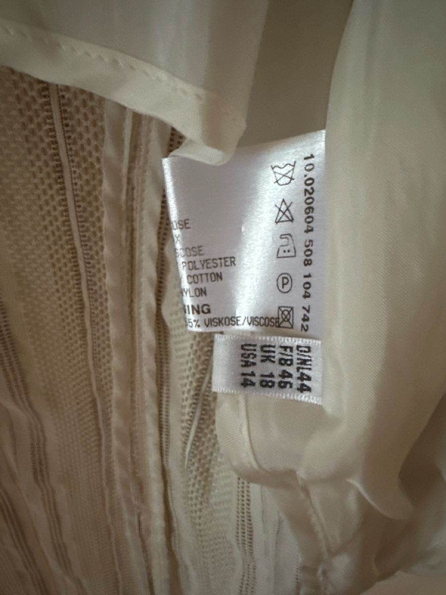 Camicette: Damen Bluse Delmod beige, Grösse 44 – Usato da Zug venduto da Hehe 3