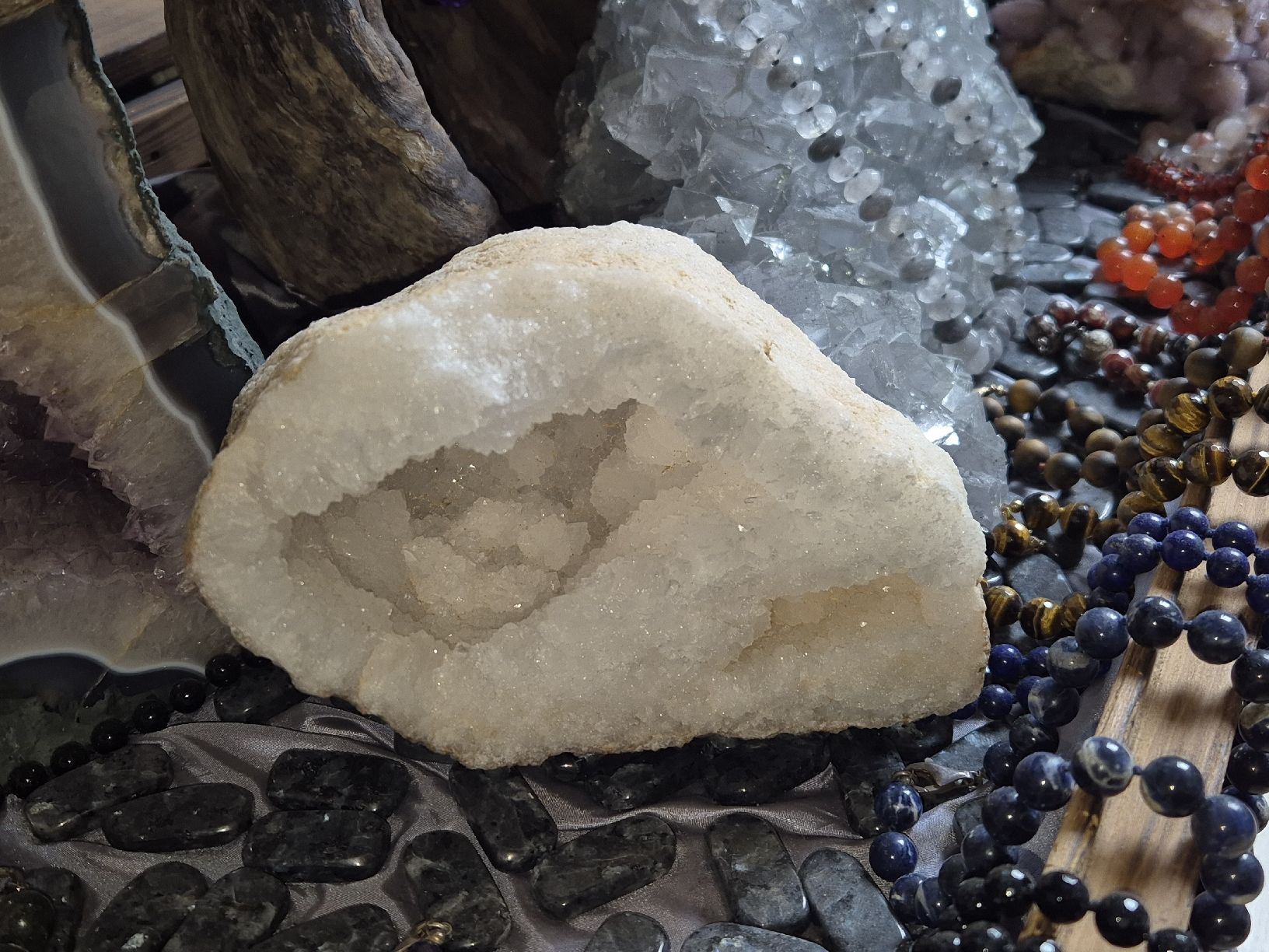 Pietre preziose: Einzigartige Quarz Geode – Nuovo (secondo la descrizione) da Mels venduto da PatrickK89