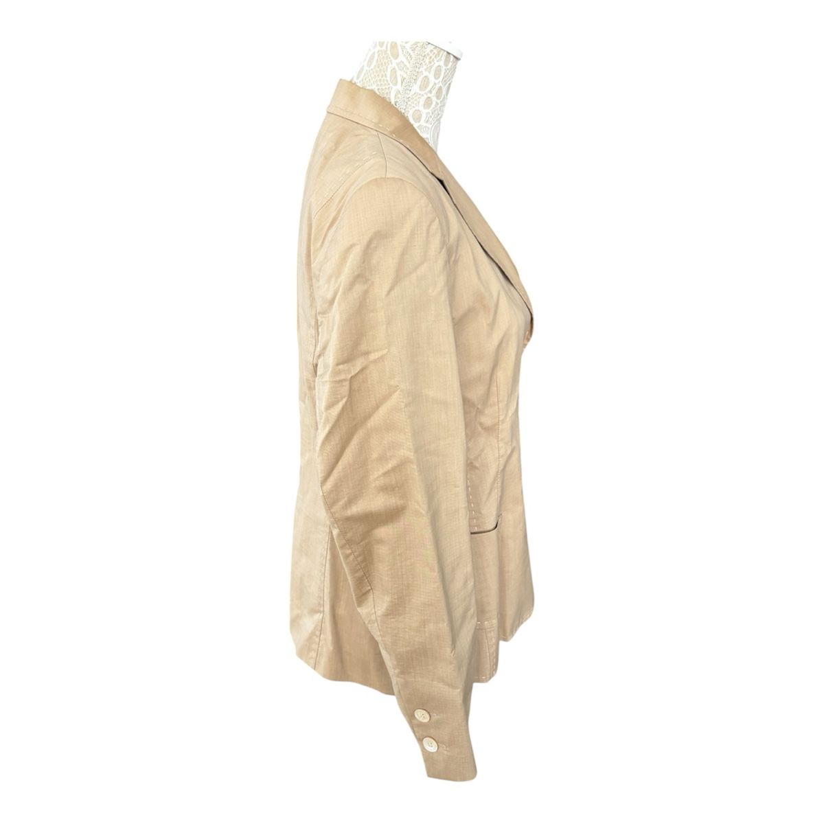 Completi & Tailleur: Windsor Blazer beige Baumwolle/Seide – Usato da Wittenbach venduto da sarah_09 3