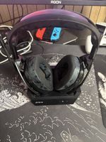 Cuffie gaming Astro A50 wireless con base, usate