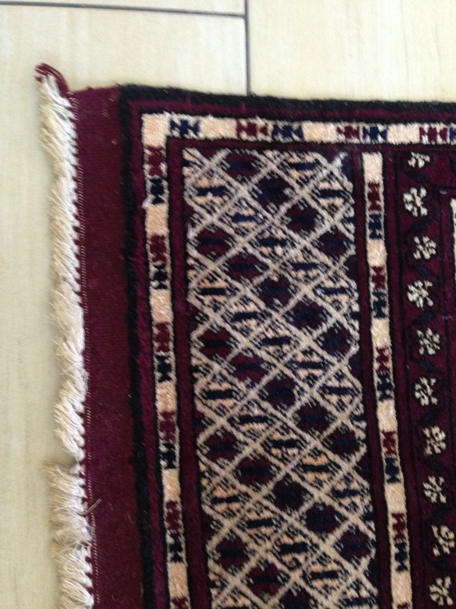 Teppiche: Belutsch Seiden Orientteppich  77 x 125 cm – Gebraucht aus Eschenbach von Alicekunst 3