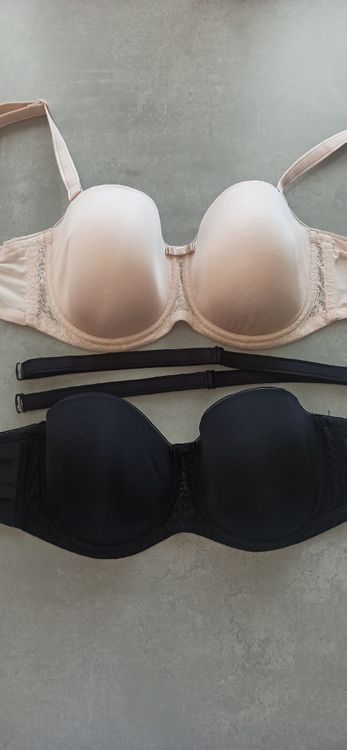 2x Triumph BH's Trägerlos Grösse 80F (Neu (gemäss Beschreibung)) in ...