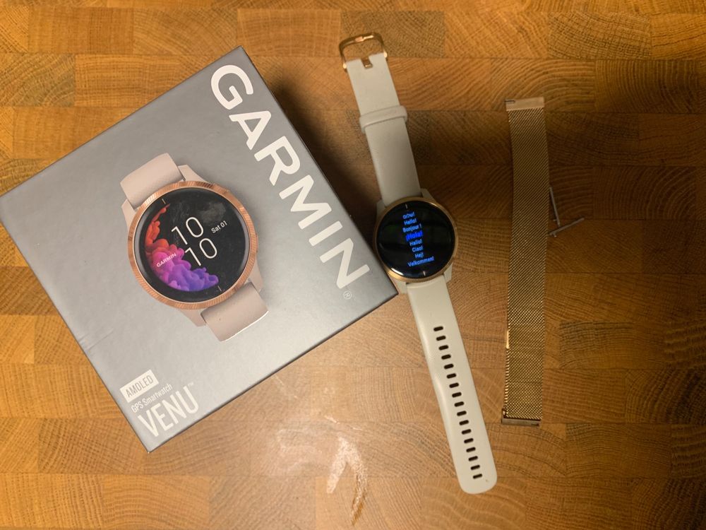 Garmin Venu GPS Smartwatch Amoled Kaufen auf Ricardo