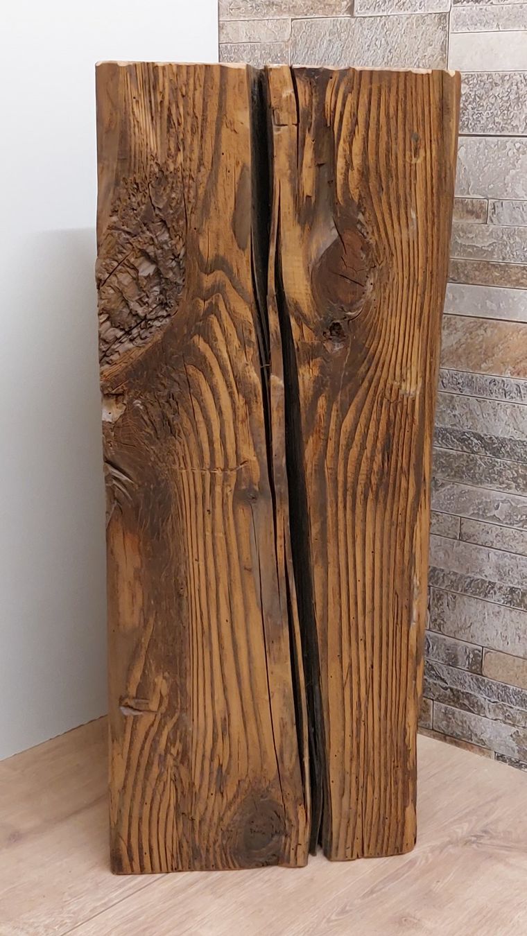 Tutte le decorazioni: Rustikale, massive und wunderschöne Altholzsäule / Dekosäule – Nuovo e nell'imballaggio originale da Egnach venduto da Oldwoodstyle 4