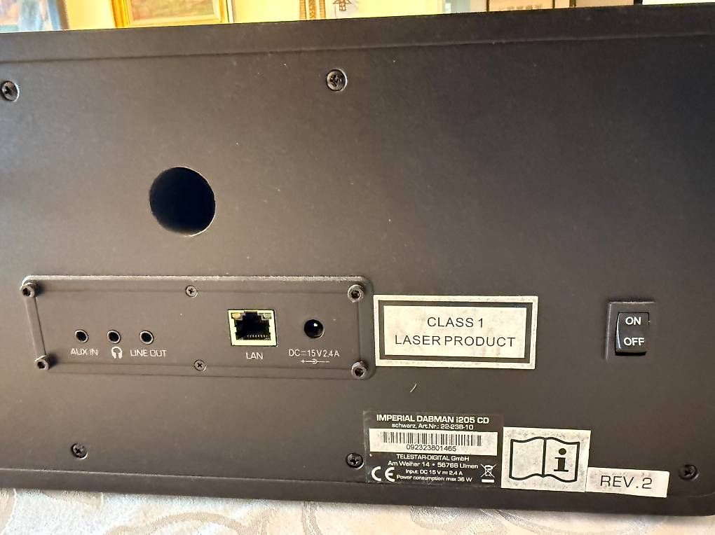 Radio: imperial Dabmann i205 mit CD – Usato da Basel venduto da Sempre1 3