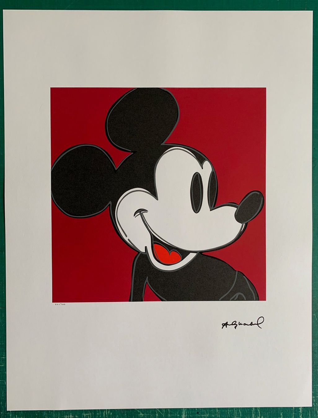 Foto & Immagini: Andy Warhol - Mickey Mouse 20/100 – Nuovo e nell'imballaggio originale da Adligenswil venduto da O_D_E_O_N 1