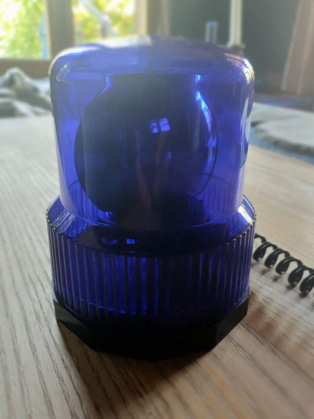 Lampen: Rundumleuchte blau mit Zigarettenanzünder Stecker – Gebraucht aus Uetendorf von worhol 1