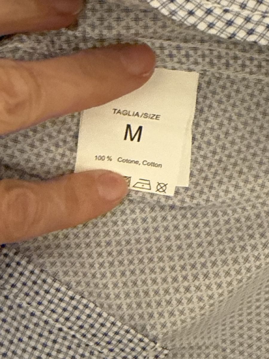 Camicie: Men's Automatic Brand Checked Shirt - Size Medium – Nuovo (secondo la descrizione) da Geneve venduto da fed_grg5 2