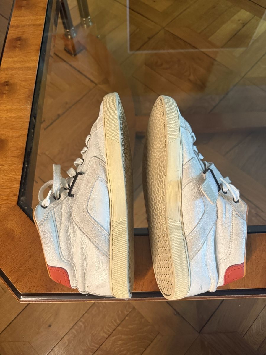 Hermès Scarpe da uomo: Vintage Hermes leather sneakers – Usato da Morges venduto da osc_klm9