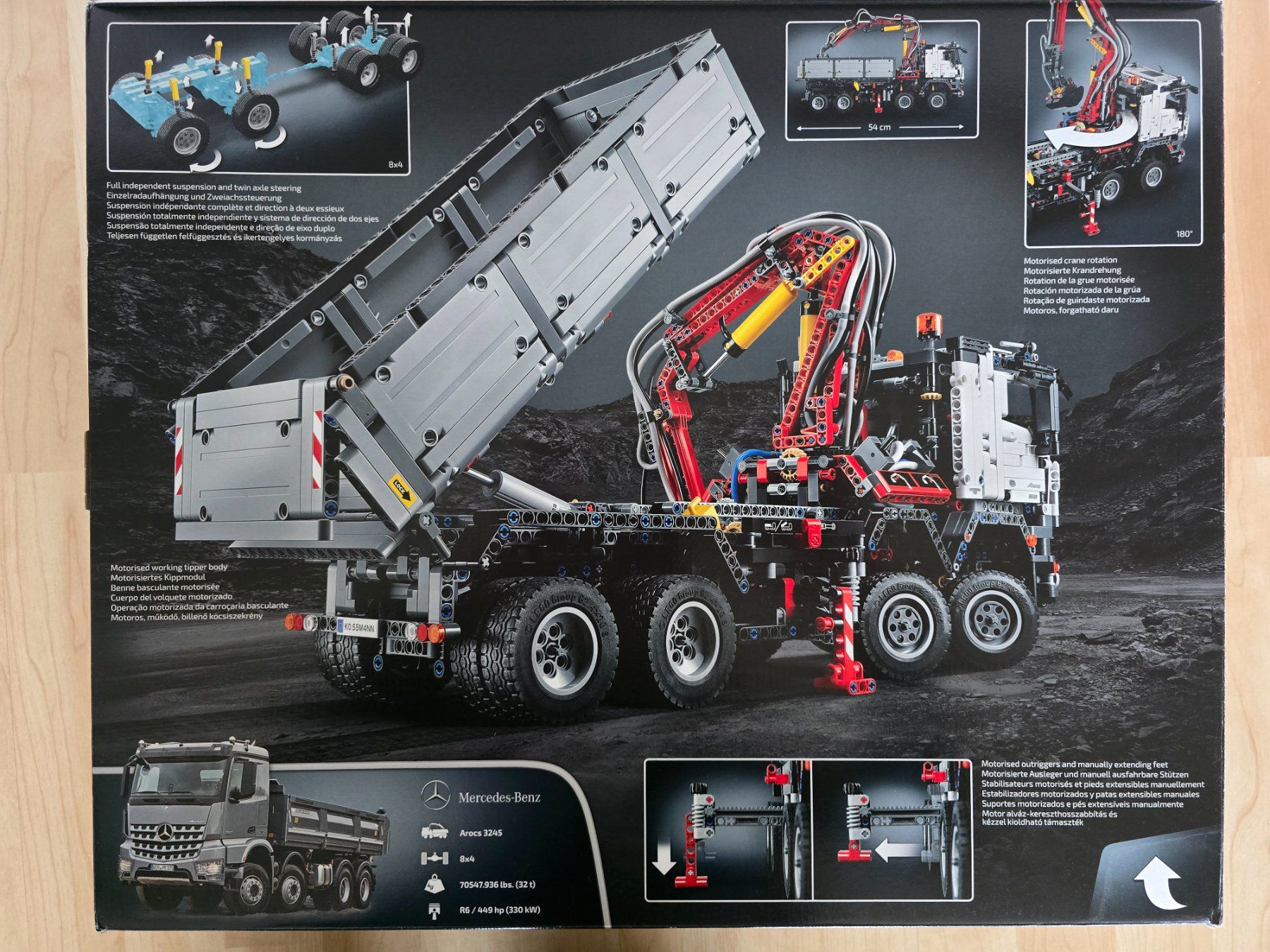 Lego Kit di costruzioni: LEGO technic - Mercedes-Benz Arocs – Usato da Zürich venduto da uwe_t95r 2