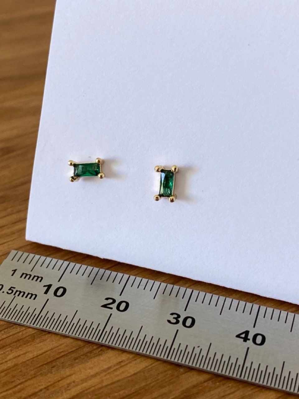 Orecchini pendenti & Orecchini a lobo: Ohrringe Stecker Grün/Gold – Usato da Zumikon venduto da Frauenecke 1