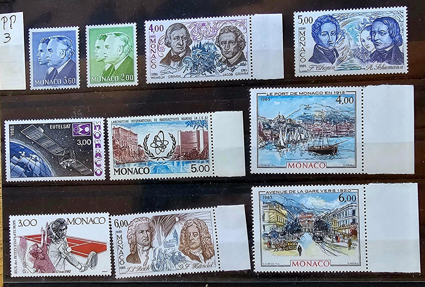 Tutti i francobolli: MONACO timbres neufs ** ~1985 – Nuovo (secondo la descrizione) da Les Valettes venduto da Nuba1