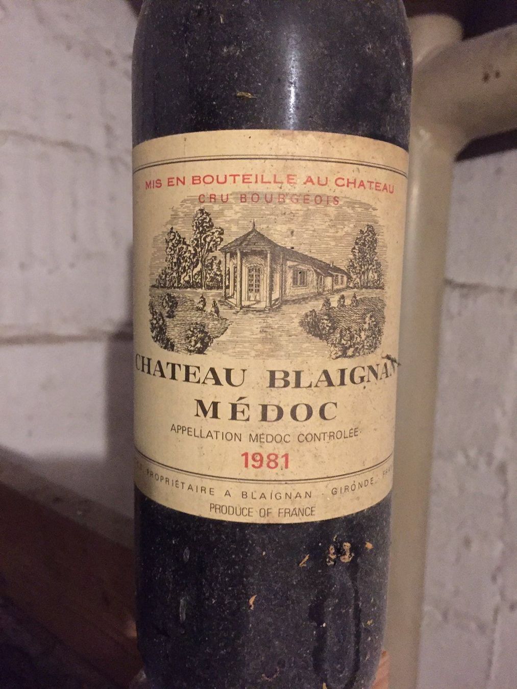 Vino: Chateau Blaignan Medoc 1981 – Nuovo (secondo la descrizione) da Winterthur venduto da Benz420 1