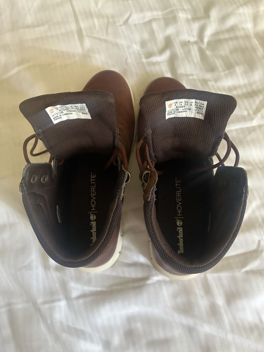 Timberland Chaussures hommes: Timberland boots brown size 41.5 – Neuf (Voir description) à Zürich par Sergio.BR 2