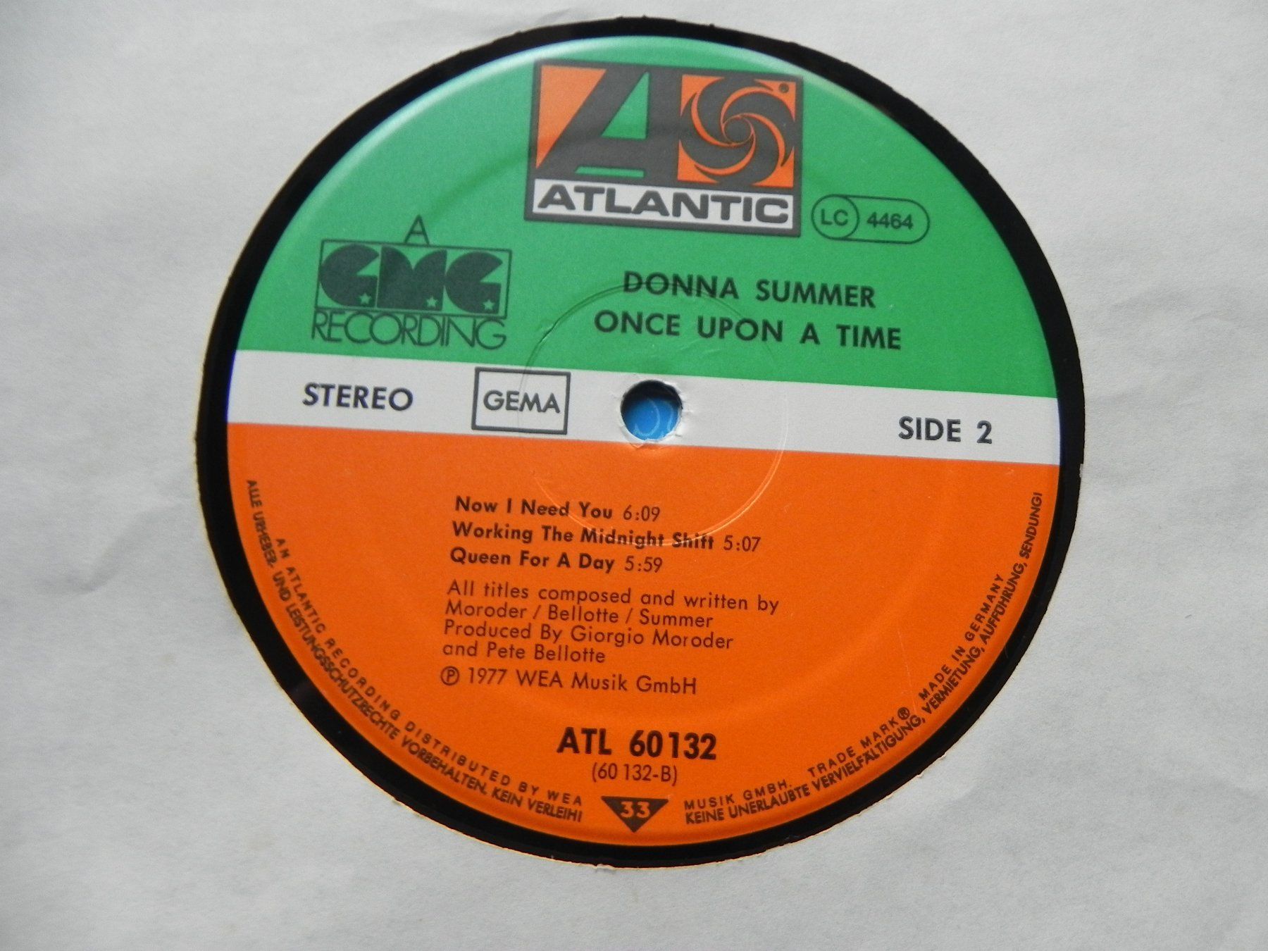 Schallplatten: Doppel LP Disco Queen Donna Summer 1977 Once upton a Time – Gebraucht aus Siebnen von krimsie 5