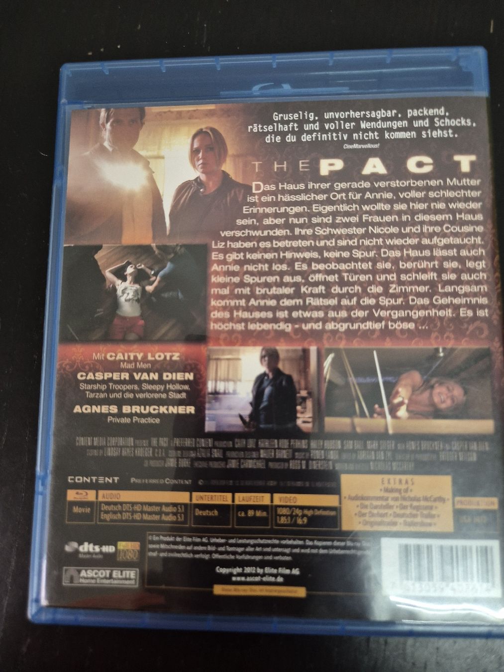 Tutti i DVDs: The Pact Blu-ray – Usato da Wald ZH venduto da _Hotarubi_ 1
