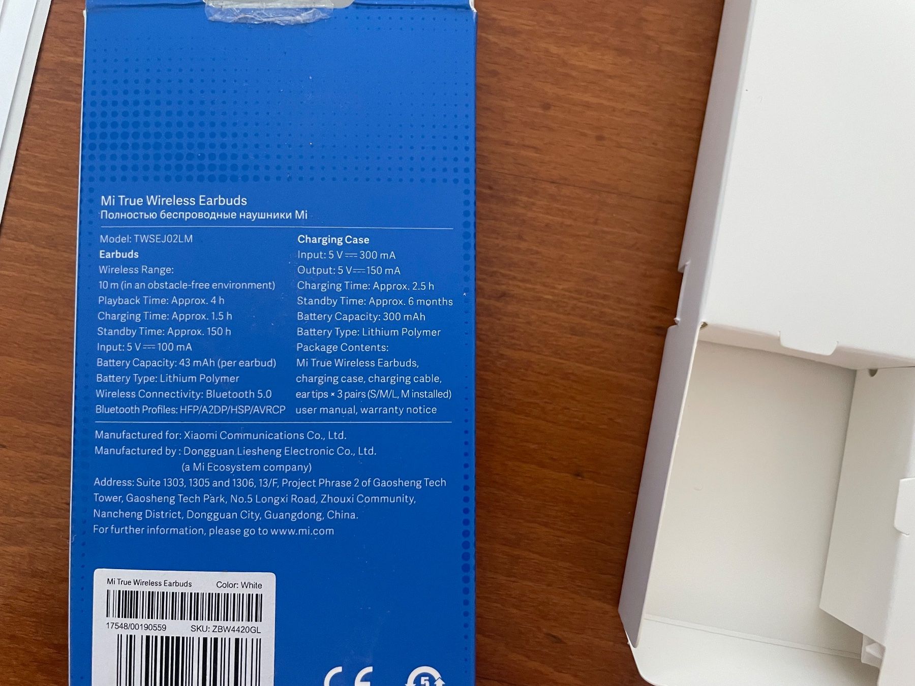 Xiaomi Cuffie: Xiaomi Earbuds Bluetooth 5.0 mit Ladecase – Usato da Russikon venduto da Paste 2