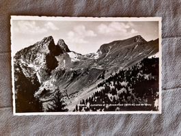 Carte postale les jumelles et le Grammont vus de Tanay
