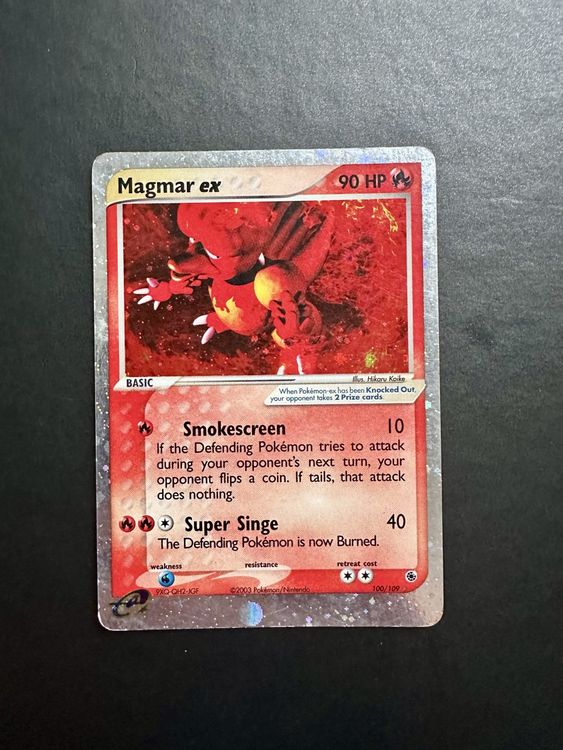 Magmar EX #100 - Ruby & Saphire - Ab 1.- CHF! (Gebraucht) in Bern für ...