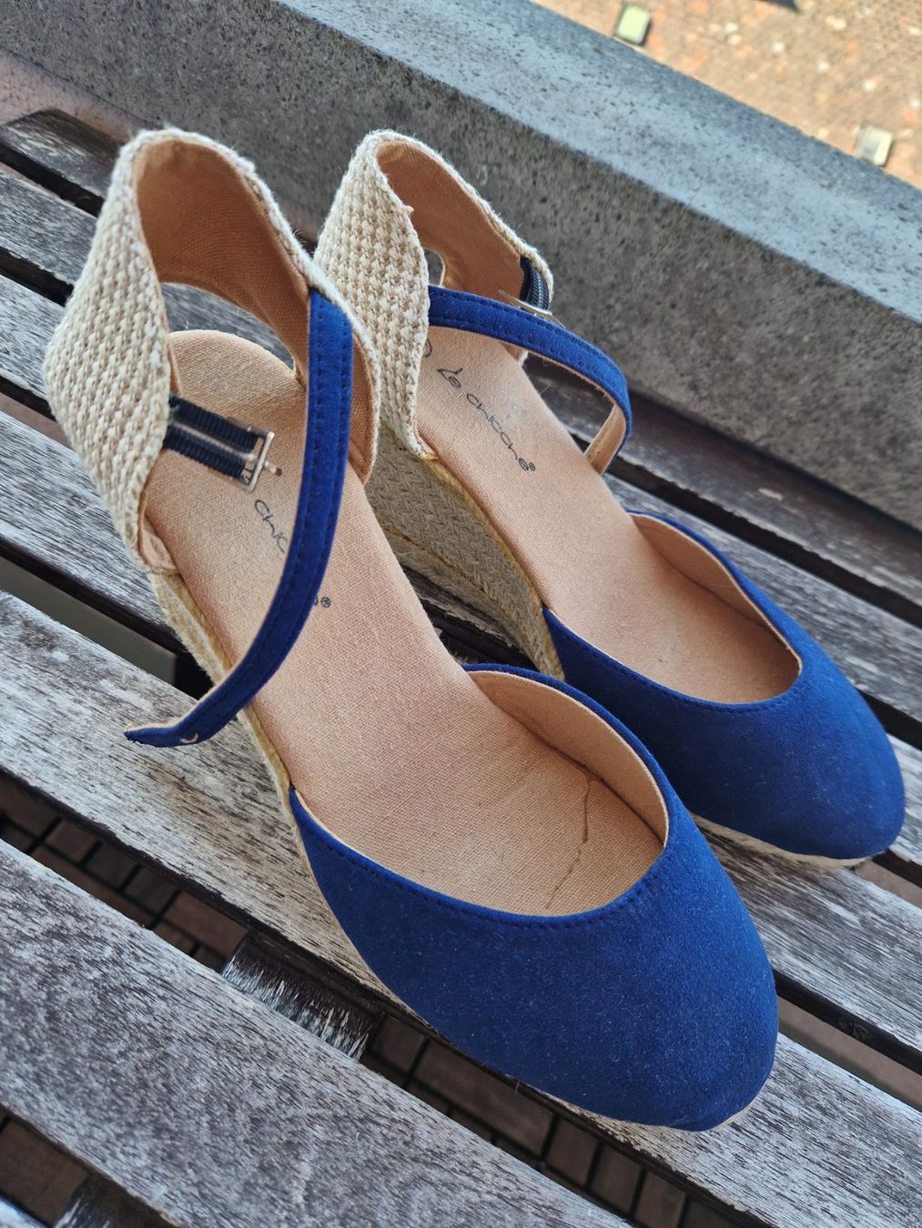 Scarpe da donna: Blue espadrillas like new – Nuovo (secondo la descrizione) da Lausanne venduto da Issss