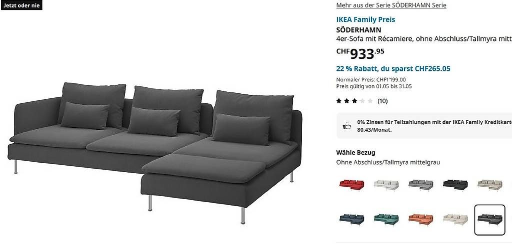 Divani: Ikea Sofa gebarucht – Usato da Glattpark(Opfikon) venduto da wolle1102 3