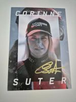 Autogrammkarte Corinne Suter Originalunterschrift