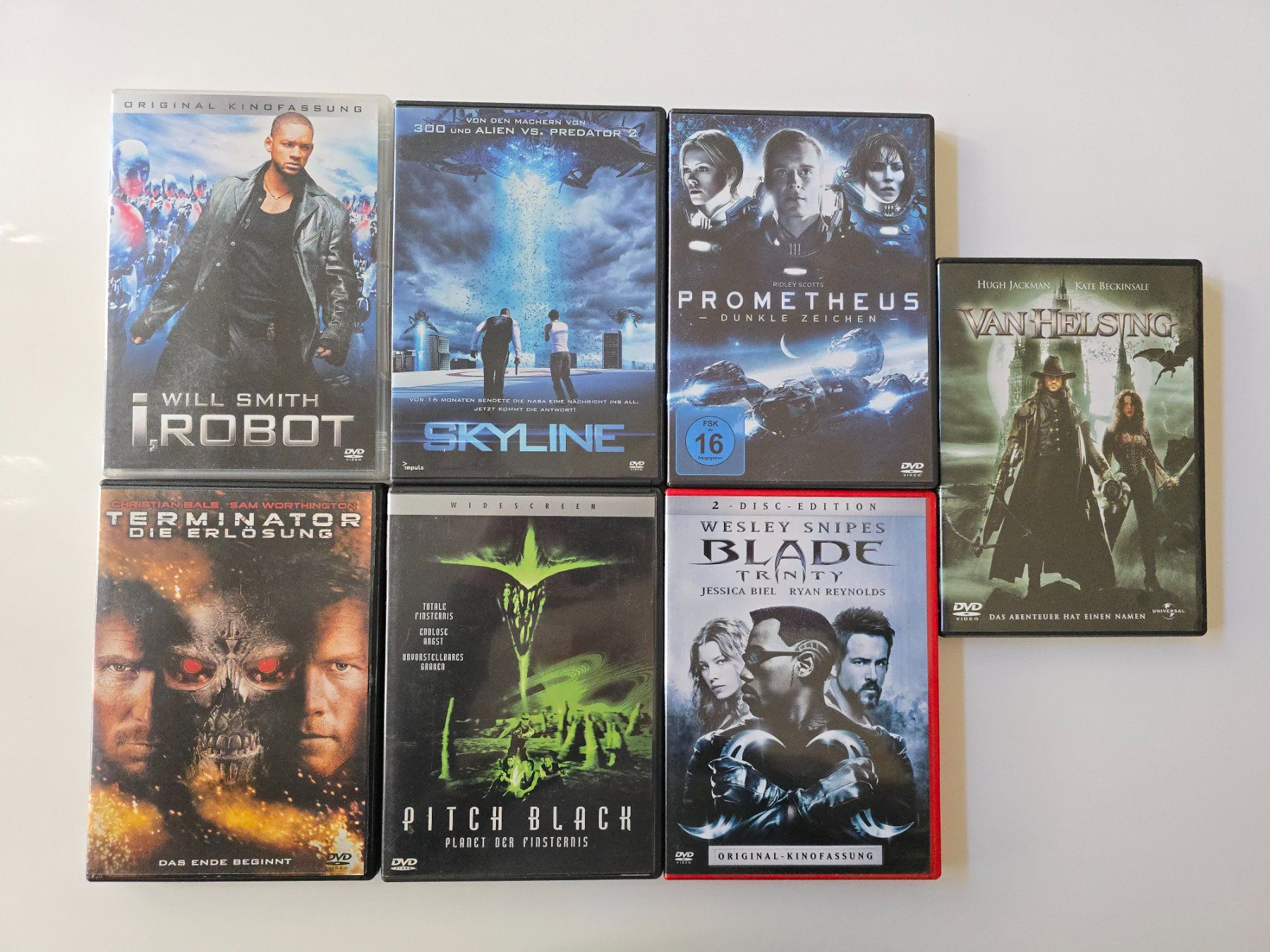 Tutti i DVDs: 8 DVD Paket Science-Fiction/Vampire Filme – Usato da Dättlikon venduto da Wundertuete_