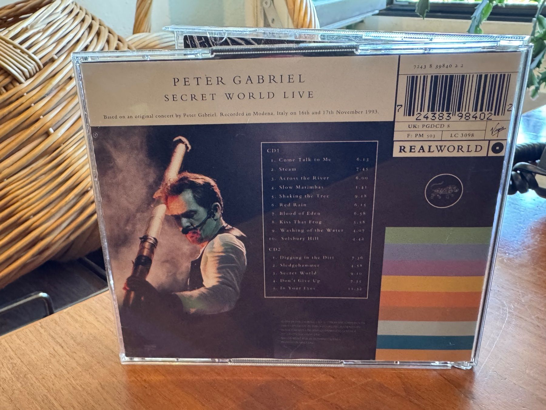 CDs: Peter Gabriel - Secret World Live - HG42C – Gebraucht aus Küsnacht ZH von swisssales.net 1