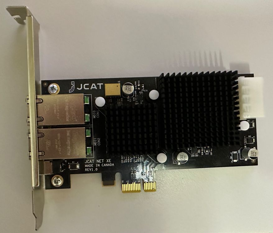 JCAT NET Card XE: Carte réseau audiophile: Défectueuse (Defekt) in ...