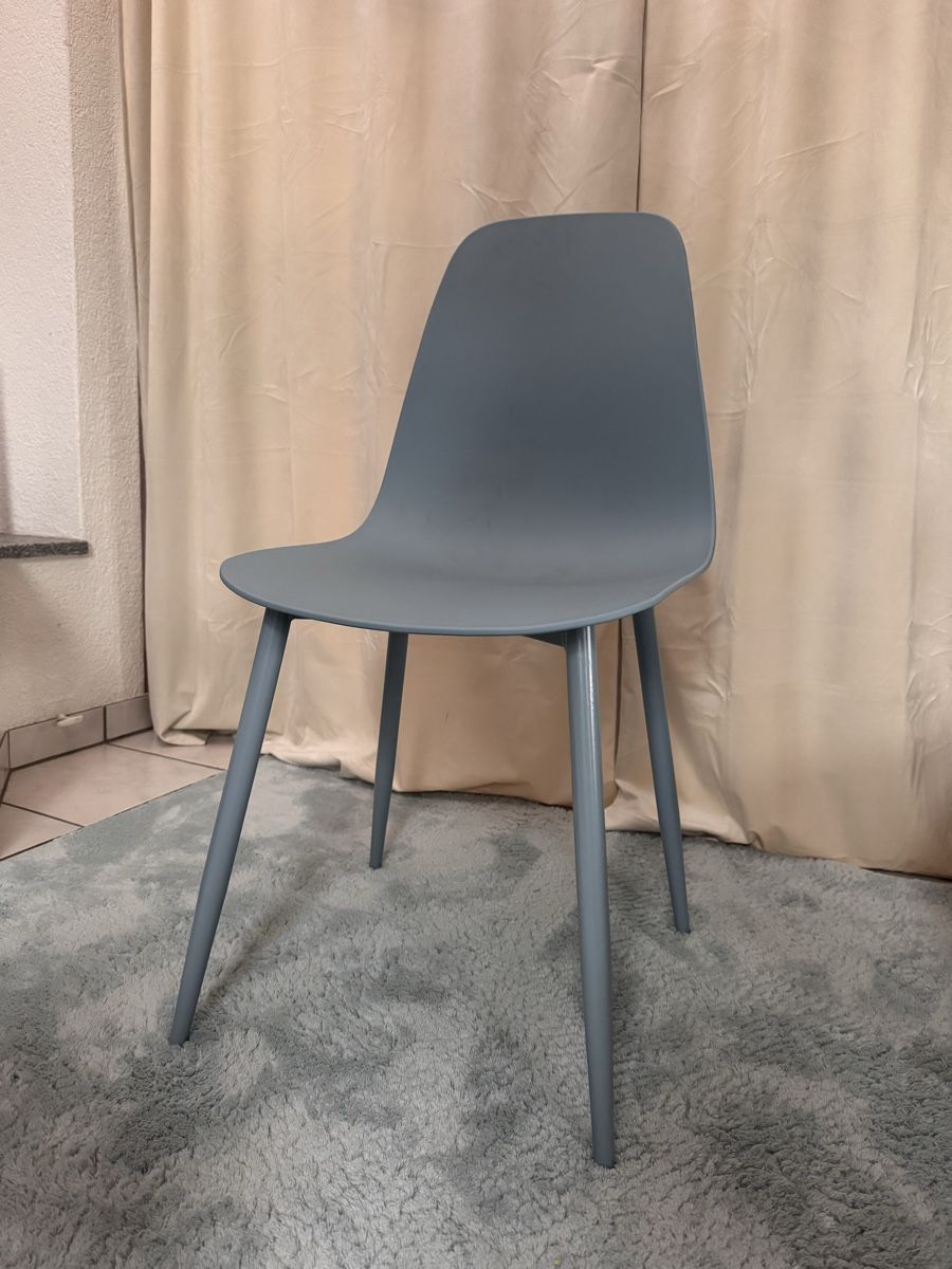 Sedie: Moderne eisblaue Esszimmerstühle, 2er-Set – Usato da Luzern venduto da loc_2dpy 1