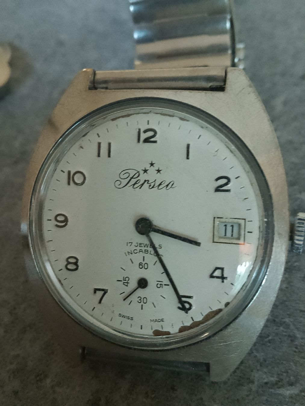 Swiss Orologi: Perseo Handaufzug 36mm läuft  – Usato da Agno venduto da sam2608 4